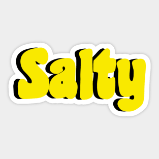 Salty Sticker